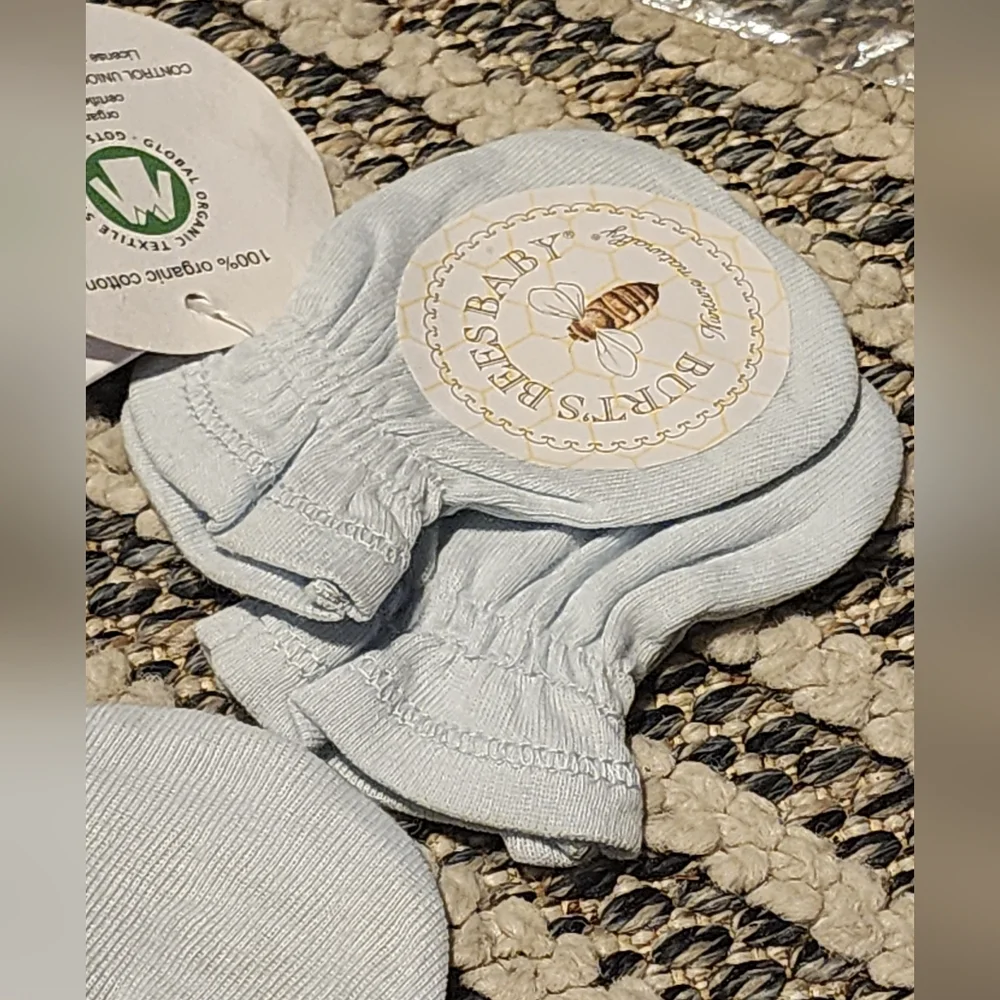 🔴Burt's Bees Baby Blue Cozy Underwear & Socks